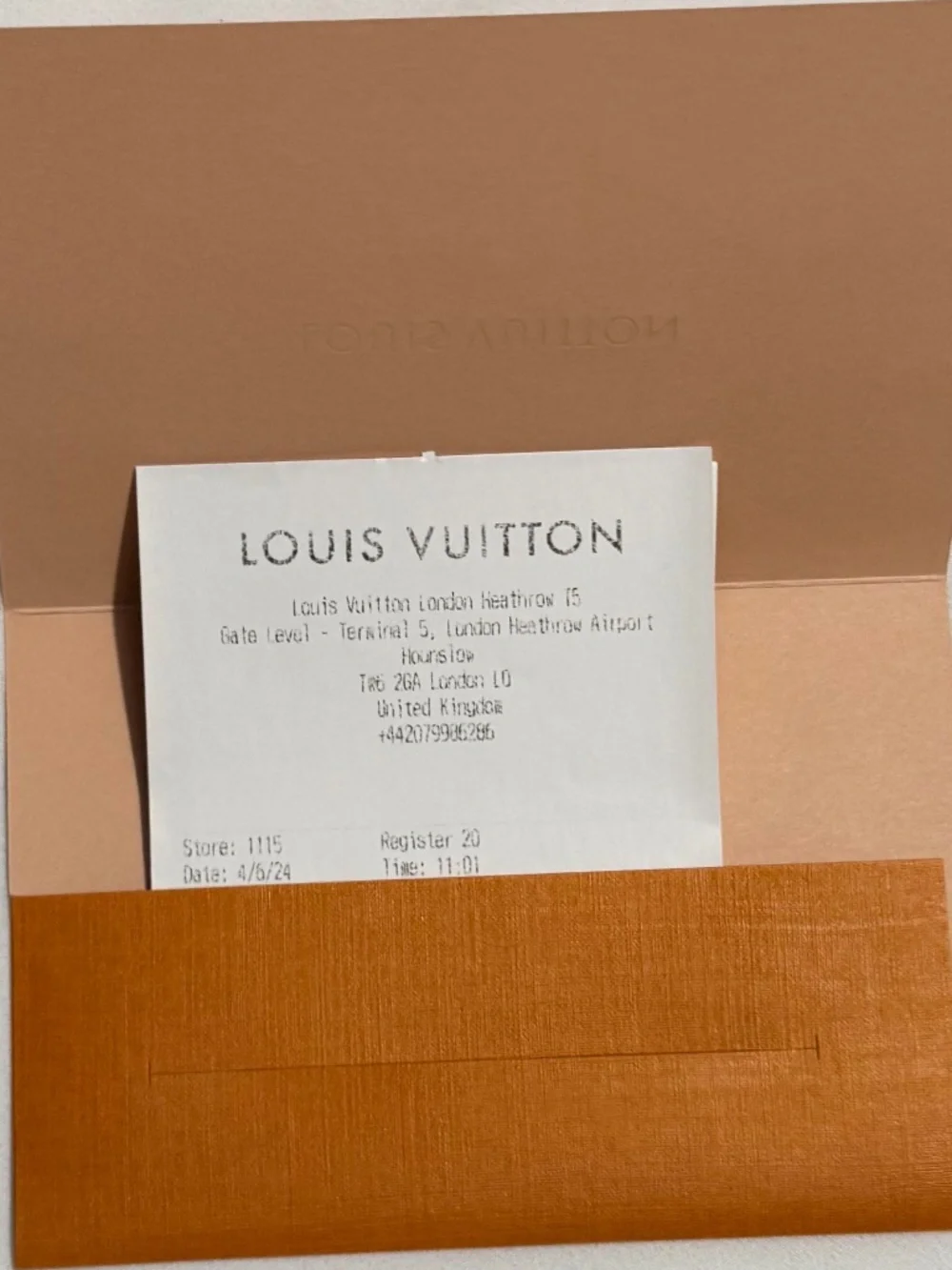 Louis Vuitton Bicolor Monogram Empreinte Card Holder